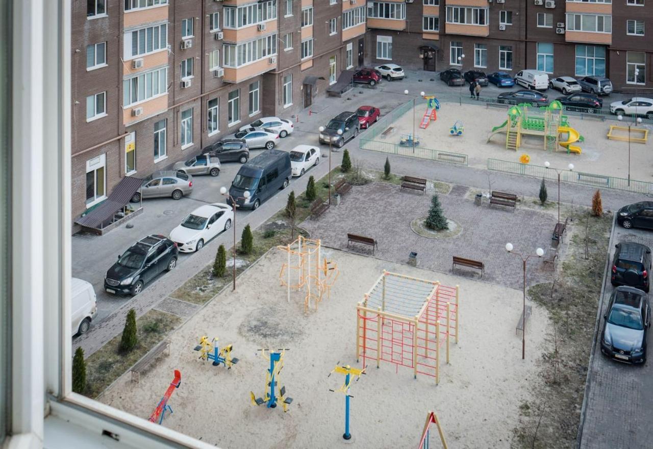 2-Room Apartment Lux Near Centre Wi-Fi Free Dněpropetrovsk Exteriér fotografie