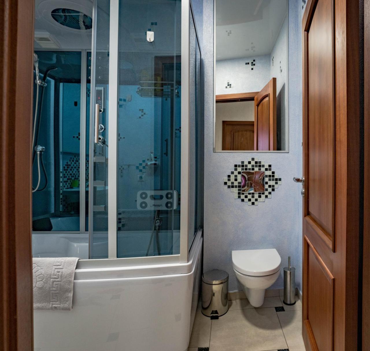 2-Room Apartment Lux Near Centre Wi-Fi Free Dněpropetrovsk Exteriér fotografie